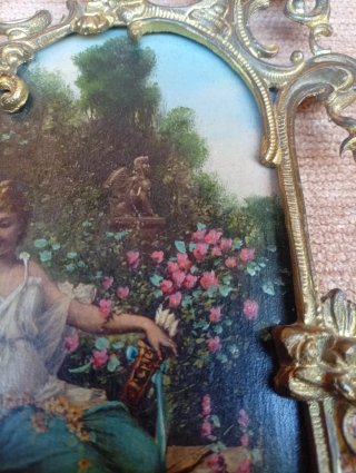 Pintura Hans Zatzka sobre tabla