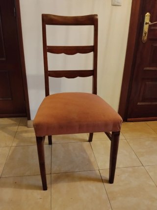 MESA Y SILLAS COMEDOR ROBLE AMERICANO