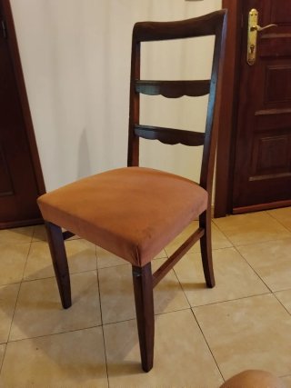 MESA Y SILLAS COMEDOR ROBLE AMERICANO