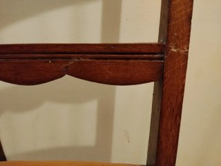 MESA Y SILLAS COMEDOR ROBLE AMERICANO