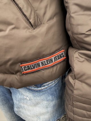 Piumino Calvin Klein Jeans Donna L Marrone