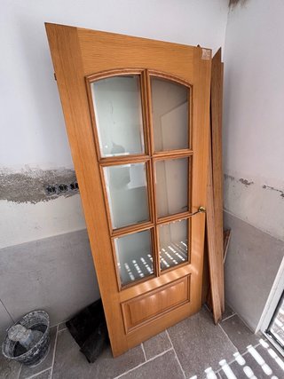 Puerta madera maciza 81,5x199