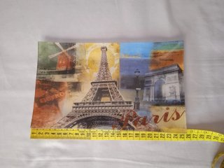 Bandeja Vidrio "Souvenir de París"