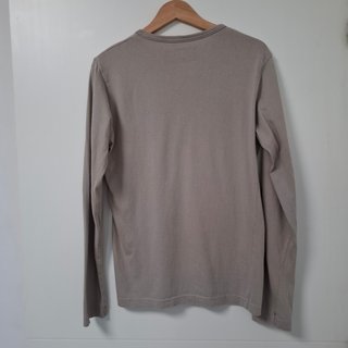 Camiseta hombre Manga Larga Gris Talla M