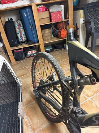 Bicicleta de montaña Specialized S-works carbón -L