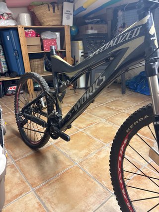 Bicicleta de montaña Specialized S-works carbón -L