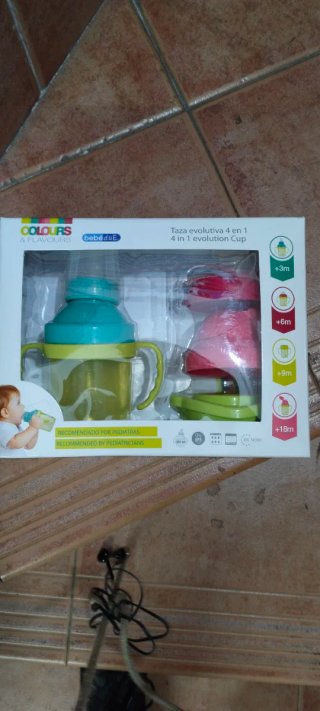 Taza Evolutiva Bebé 4 en 1