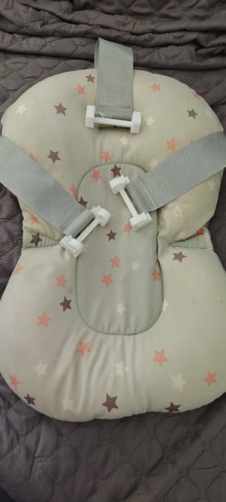 Cojín para bañera de bebé con estrellas