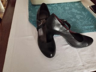 Zapatos de piel Wonders negros