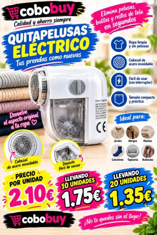 Quitapelusas Eléctrico CoboBuy
