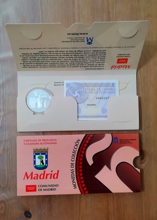 Monedas de Plata, Capitales de Provincia 5 Euros .