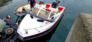 Lancha con camarote y Suzuki 4T 70CV + Remolque