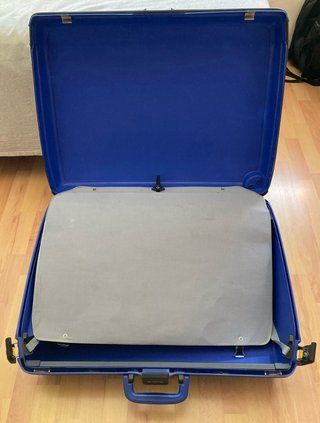 Maleta Samsonite Vintage Rígida 2 Ruedas