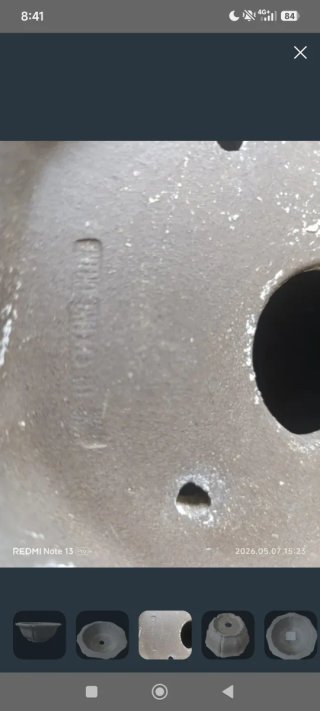 Maceta Octagonal Gris Terracota