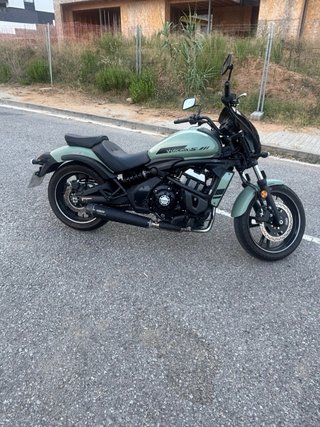 Kawasaki Vulcan S performance Verde/Negra