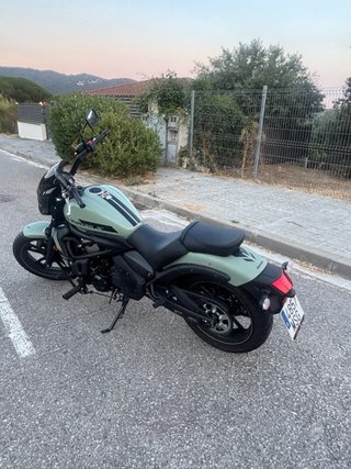 Kawasaki Vulcan S performance Verde/Negra