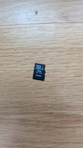 Tarjeta Micro SD Toshiba 4GB