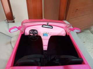 Decapotable rosa Barbie