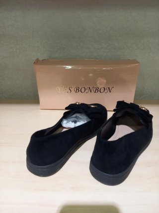 Mocassini YES BONBON neri donna taglia 36
