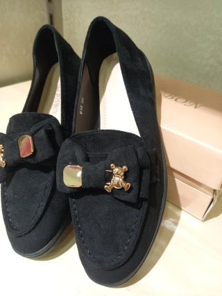 Mocassini YES BONBON neri donna taglia 36