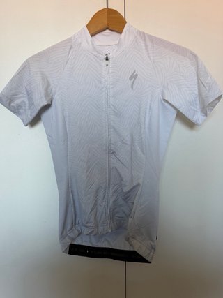 Maillot Specialized Blanco Estampado