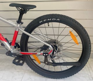 Bicicleta Ghost Kato 24 Plata/Roja