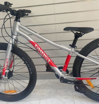 Bicicleta Ghost Kato 24 Plata/Roja
