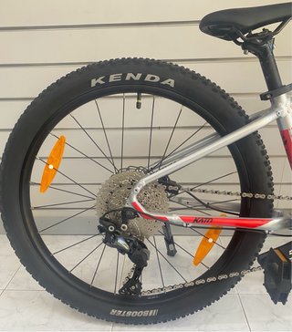 Bicicleta Ghost Kato 24 Plata/Roja