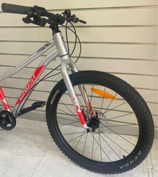 Bicicleta Ghost Kato 24 Plata/Roja