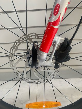 Bicicleta Ghost Kato 24 Plata/Roja