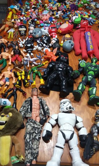 Lote de muñecos vintage