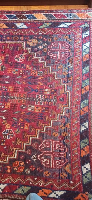 Alfombra Persa Lana Vintage Multicolor
