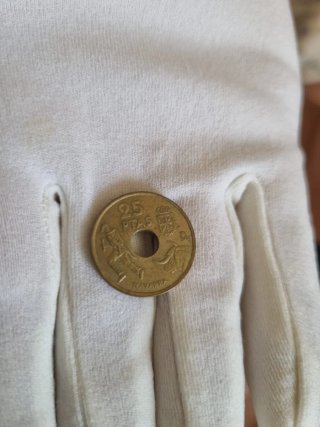 Moneda 25 Pesetas 1999 Castillo Olite