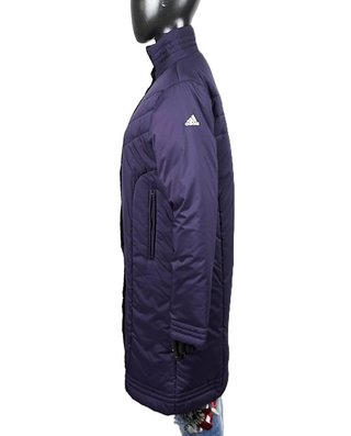 Cappotto Adidas Donna Viola Lungo Imbottito Taglia