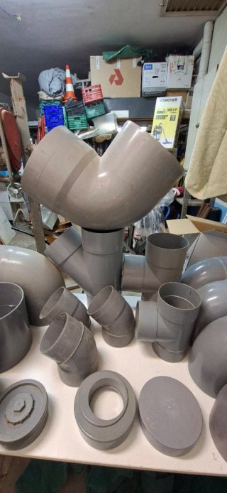 Surtido de piezas pvc