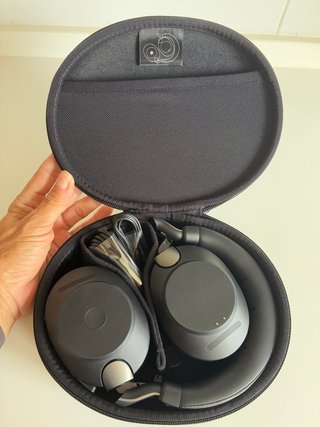 Jabra Evolve2 85 Negro Estuche Auriculares