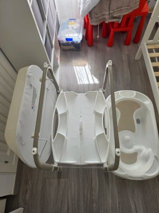 Bañera cambiador bebé