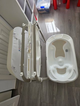 Bañera cambiador bebé