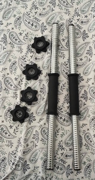 Mancuernas ajustables con discos