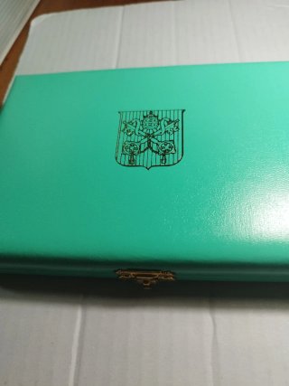 Cartera Vaticano 2013 PROOF con monedas plata