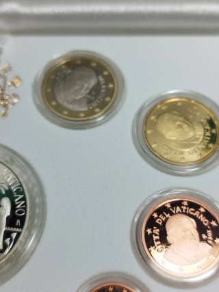 Cartera Vaticano 2013 PROOF con monedas plata