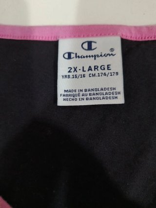 Camiseta tirantes Champion niña
