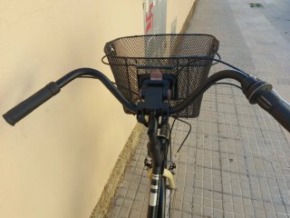 Bicicleta Paseo BTWIN Negra
