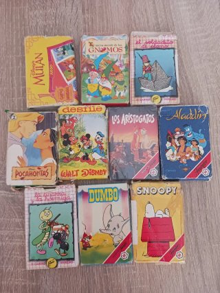 Cartas Disney Infantiles: Mulan, Gnomos, Pocahonta