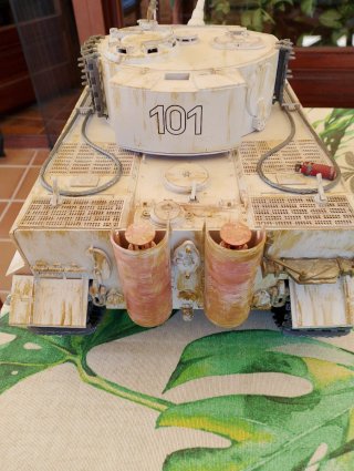 Maqueta Tanque a escala 1/16