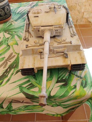 Maqueta Tanque a escala 1/16