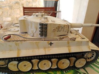 Maqueta Tanque a escala 1/16