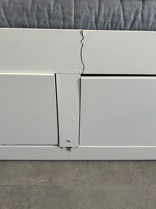 Cama nido IKEA Brimnes blanca