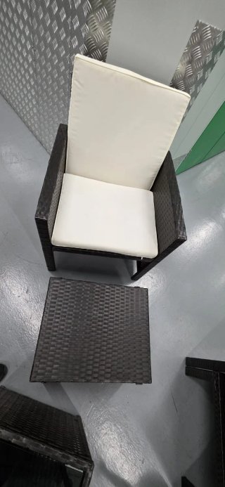 Conjunto Ratán Terraza 5 Piezas