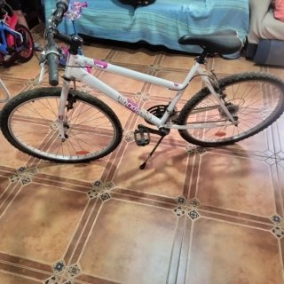 Bicicleta Rockrider Blanca